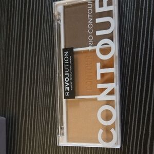 Revolution Trio Contour Palette - Tan and Brown Hues